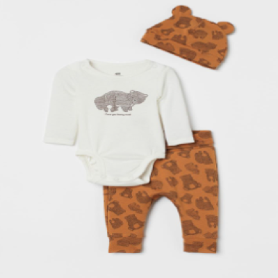 3-piece cotton-set